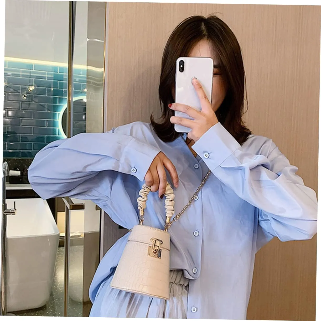1pc Messenger Bag Bucket Bag Cross Body Bag Crossbody Tote Bags for Women Bag for Women Storage Bag