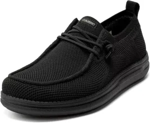1TAZERO Wide-Shoes for Men - Toe-Box Walking Shoes with Arch Support