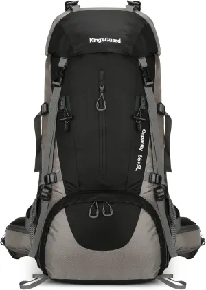 70L Camping Hiking Backpack with Rain Cover Waterproof Backpacking Backpack for Hiking Treeking Climbing Outdoor