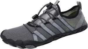 Adult Water Shoes Men Size 10.5 Barefoot Aqua Yoga Socks Quick Dry Barefoot for Pool Beach Surf Walking Water Park
