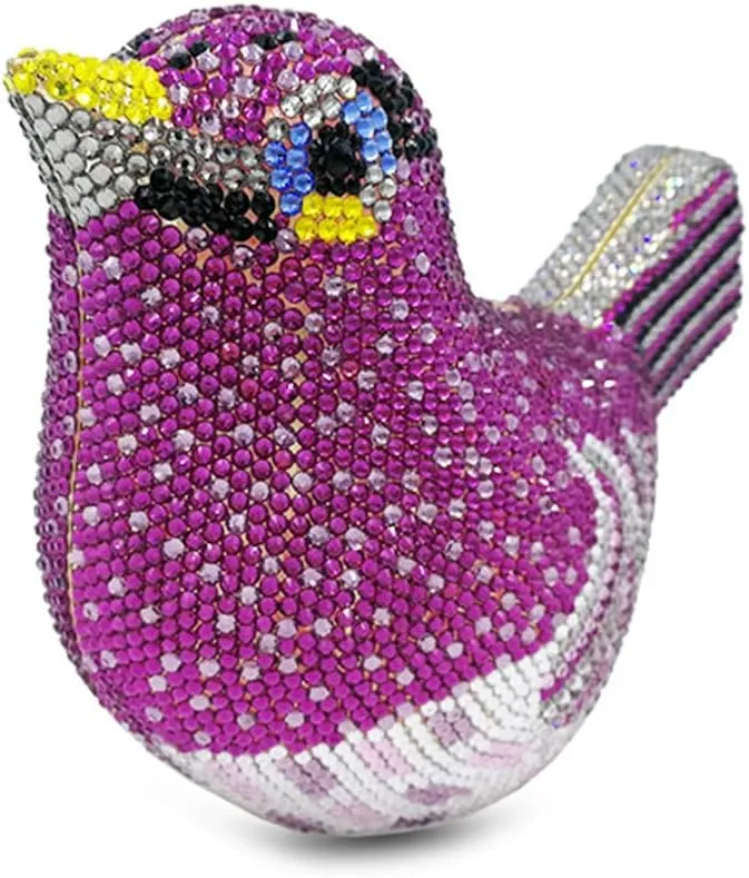 Animal Bird Women Crystal Bag Wedding Clutch Bag Purse Rhinestone Evening Bag Party Handbag