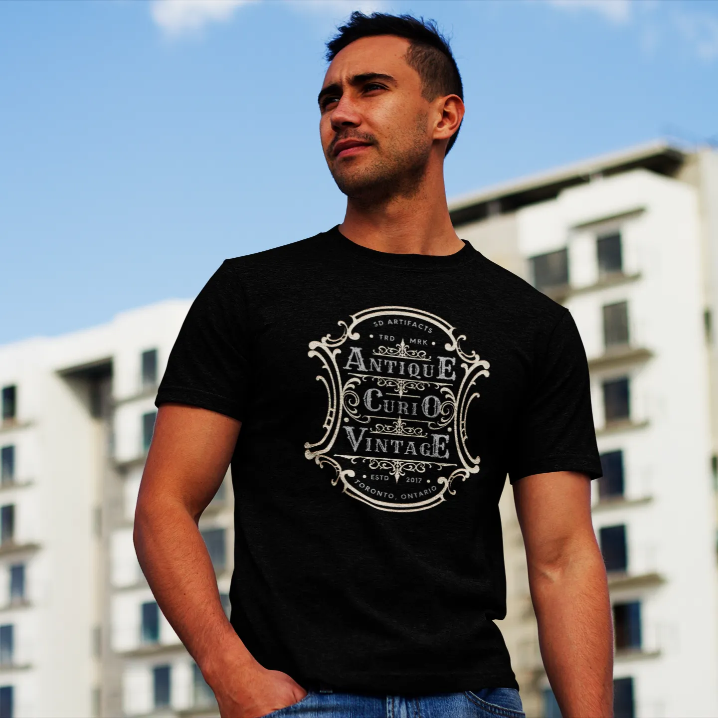 Antique Curio Vintage - Unisex classic t-shirt ~ Sharon Dawn Collection