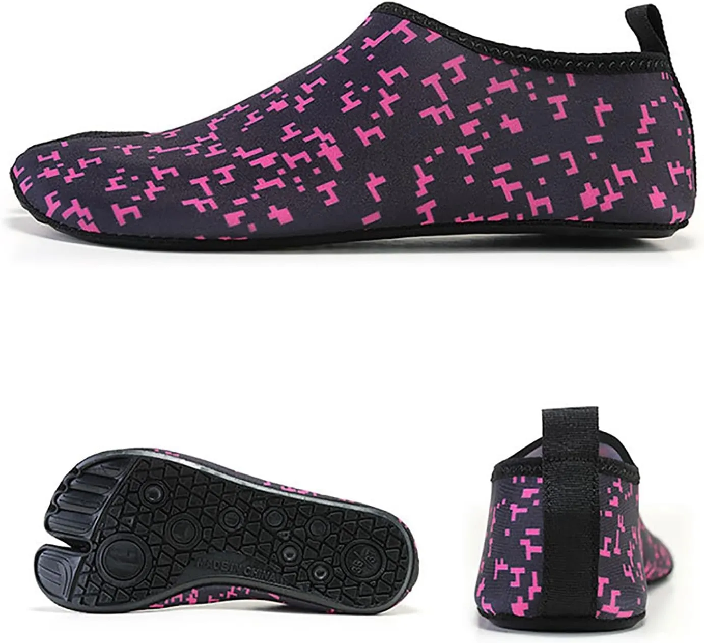 Aqua Water Shoes Quick Dry Barefoot Swim Beach Pool Surf Hiking Kayaking Diving Yoga Outdoor Sport Shoes for Men Women Lightweight