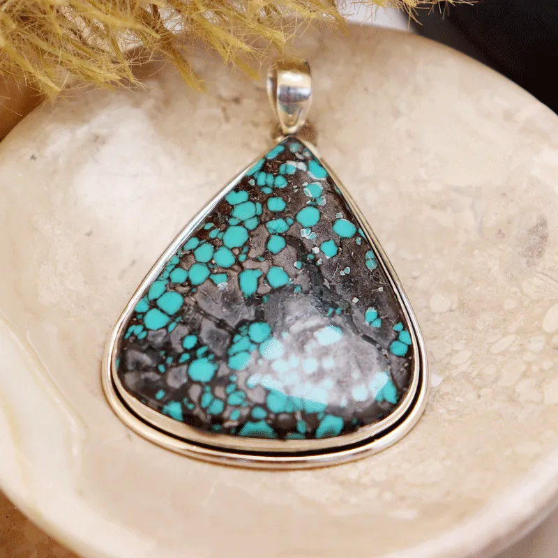 Arti Bohemian Turquoise Pendant - E