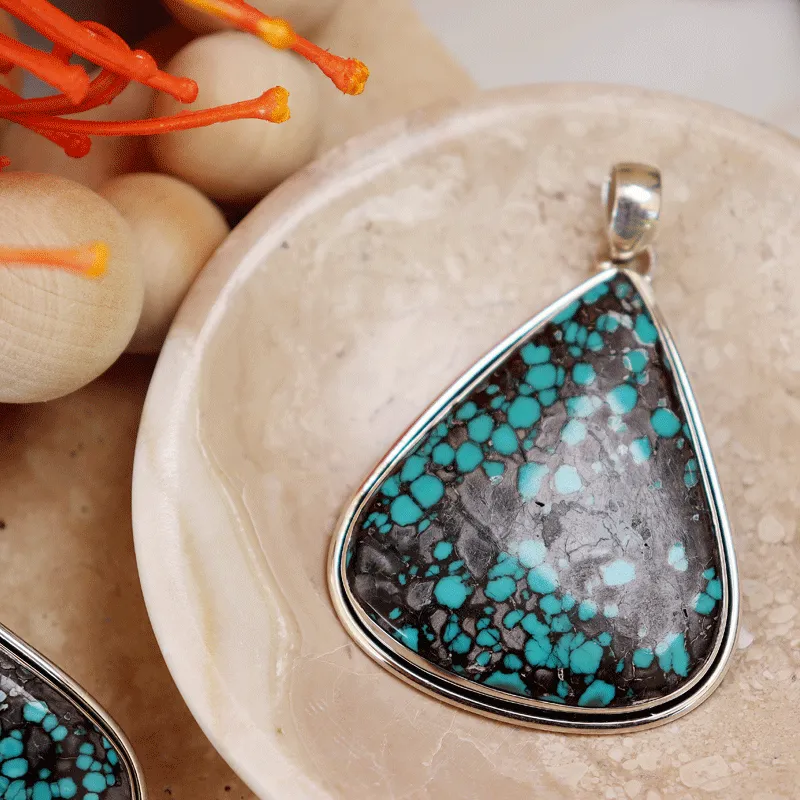 Arti Bohemian Turquoise Pendant - E
