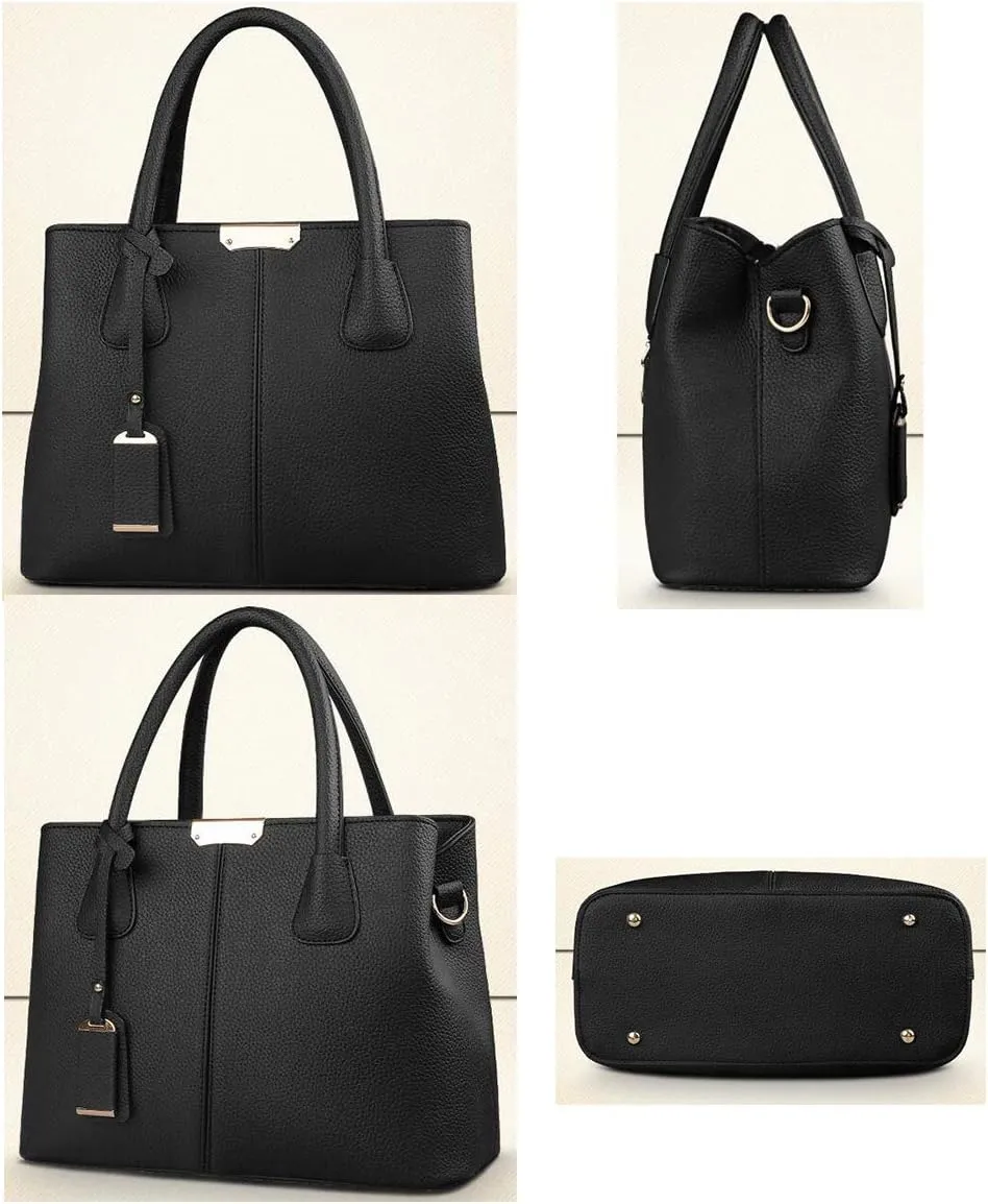 Backpack Tote Hobo PU Leather for Women Clutches Shoulder Crossbody Bags Satchels with Hardware