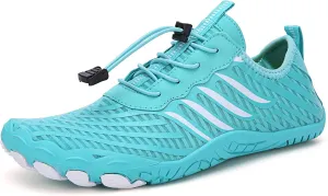 Barefoot for Women Men Breathable & Non-Slip Athletic Wide Toe Water Shoes Aqua Shoes for Beach Swimming Hiking Boating Sailing