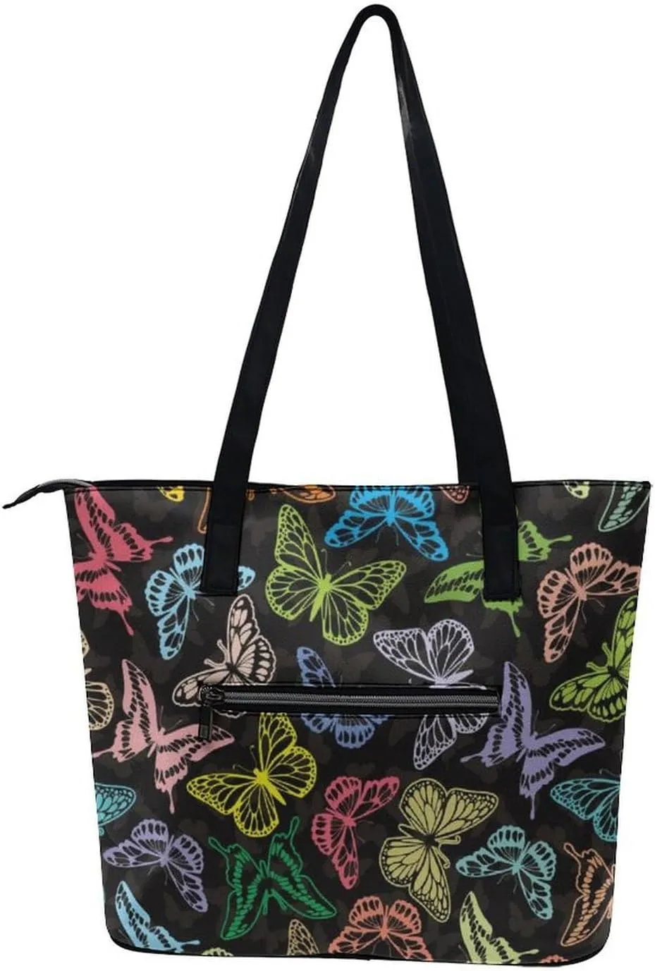 Beach Shoulder Bag for Women Large Shoulder Bag, Foldable PU Leather Shoulder Handbags for Travel Vacation Picnic