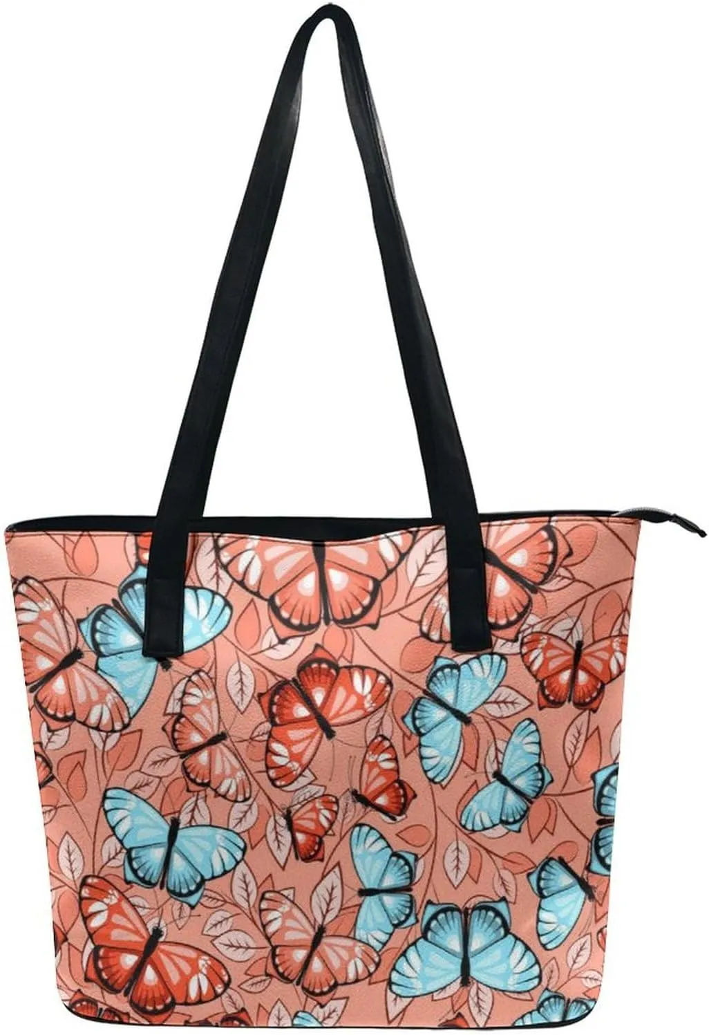 Beach Shoulder Bag for Women Large Shoulder Bag, Foldable PU Leather Shoulder Handbags for Travel Vacation Picnic