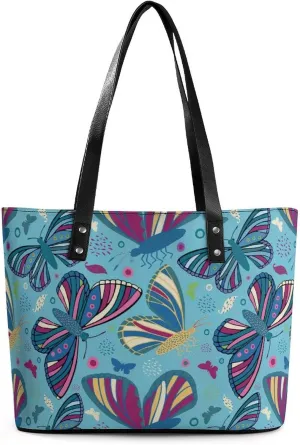 Beach Shoulder Bag for Women Large Shoulder Bag, Foldable PU Leather Shoulder Handbags for Travel Vacation Picnic