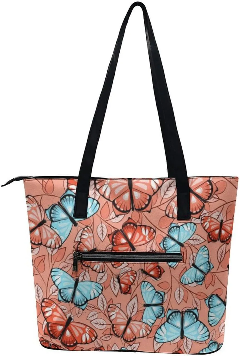 Beach Shoulder Bag for Women Large Shoulder Bag, Foldable PU Leather Shoulder Handbags for Travel Vacation Picnic