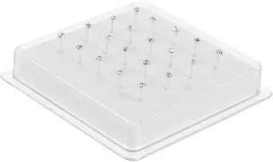 BESPORTBLE 20Pcs Nose Studs Jewelry for Women Unique Metal Nose Rings Body Piercing Accessories for Teens Minimalist Design