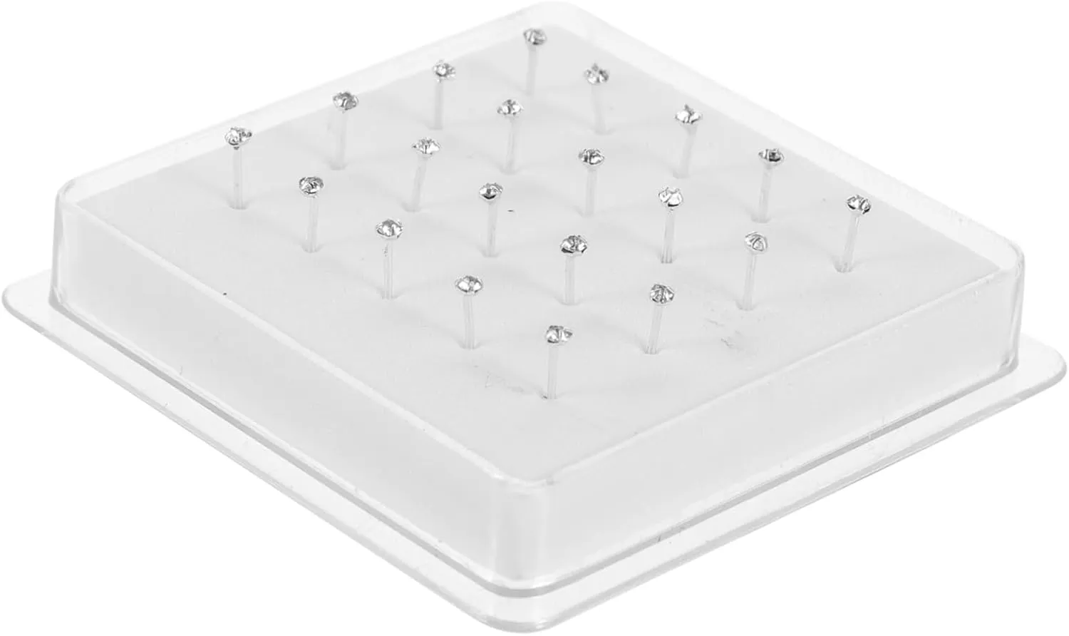 BESPORTBLE 20Pcs Nose Studs Jewelry for Women Unique Metal Nose Rings Body Piercing Accessories for Teens Minimalist Design