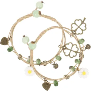 BESTYASH Stylish Retro Bracelets Pair of Chic Wrist Chain Pendants for Women for Special Occasions
