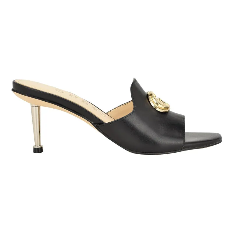 Black Slide Heels