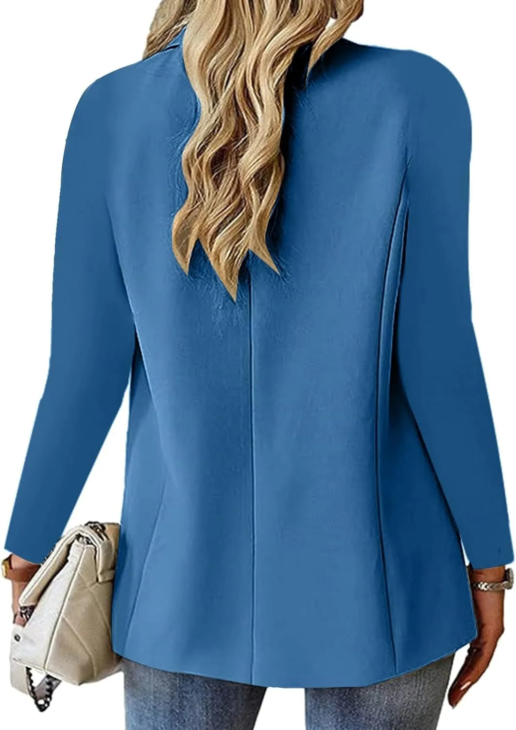 Blazers for Women 2024 Fall Fashion Business Casual Outfits Long Sleeve Women's Blazers & Suit Jackets Lightweight