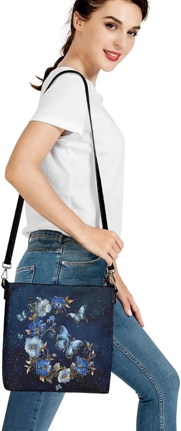 Bucket Purse with Adjustable Strap Womens Leather Tote Bag Travel Totes