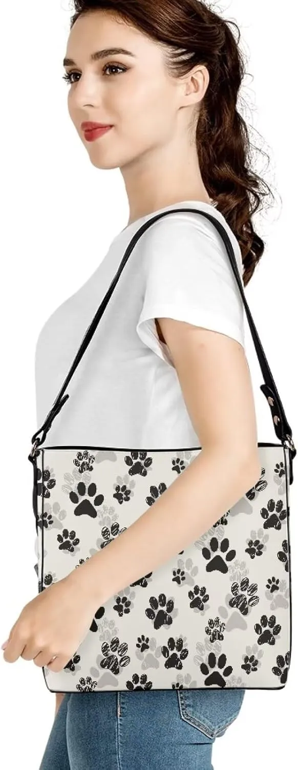 Bucket Purse with Adjustable Strap Womens Leather Tote Bag Travel Totes