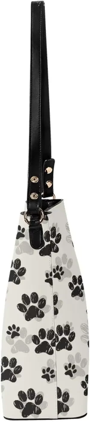 Bucket Purse with Adjustable Strap Womens Leather Tote Bag Travel Totes