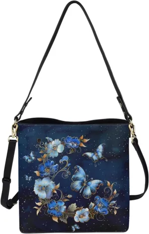 Bucket Purse with Adjustable Strap Womens Leather Tote Bag Travel Totes