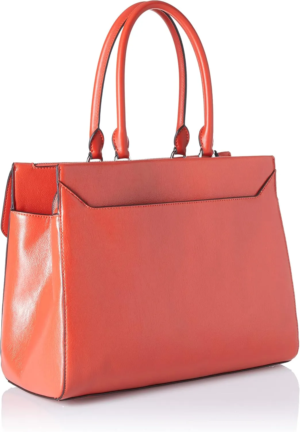 Calvin Klein Becky Tote Bag  2 in 1, Vegan Leather, Monogram, 3 Pockets