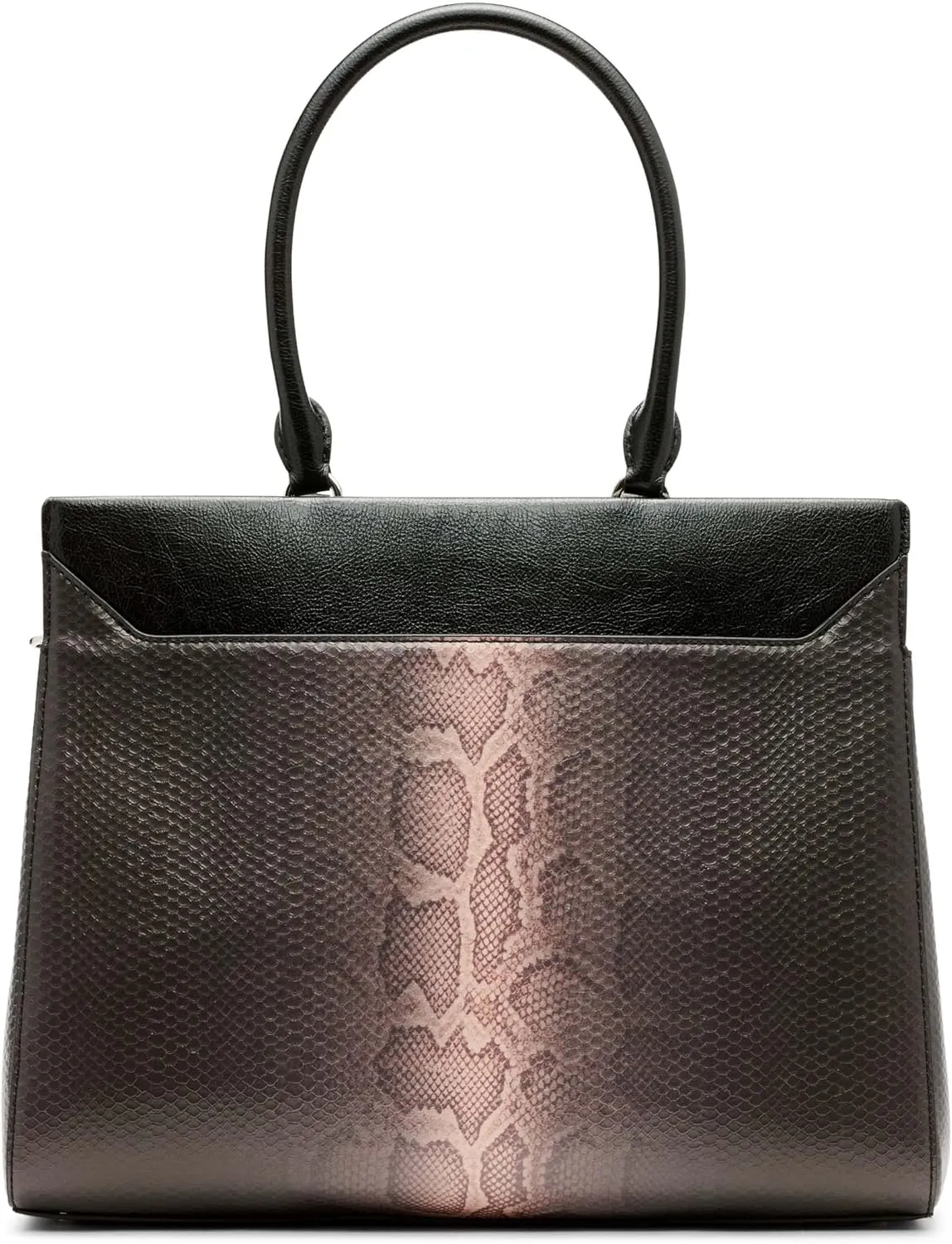 Calvin Klein Becky Tote Bag  2 in 1, Vegan Leather, Monogram, 3 Pockets