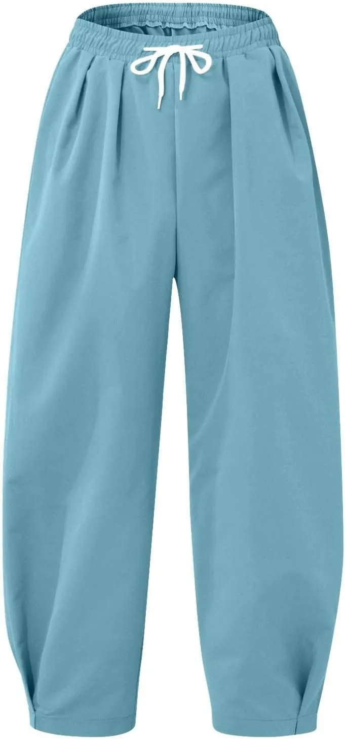 Cargo Pants for Men Baggy Straight Joggers Comfy Hiking Pants Classic Fishing with Multi Pockets Men Splicing Printed