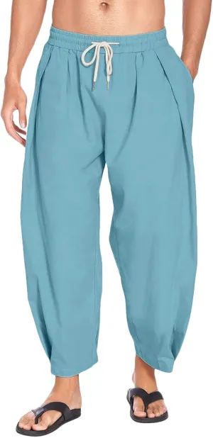 Cargo Pants for Men Baggy Straight Joggers Comfy Hiking Pants Classic Fishing with Multi Pockets Men Splicing Printed