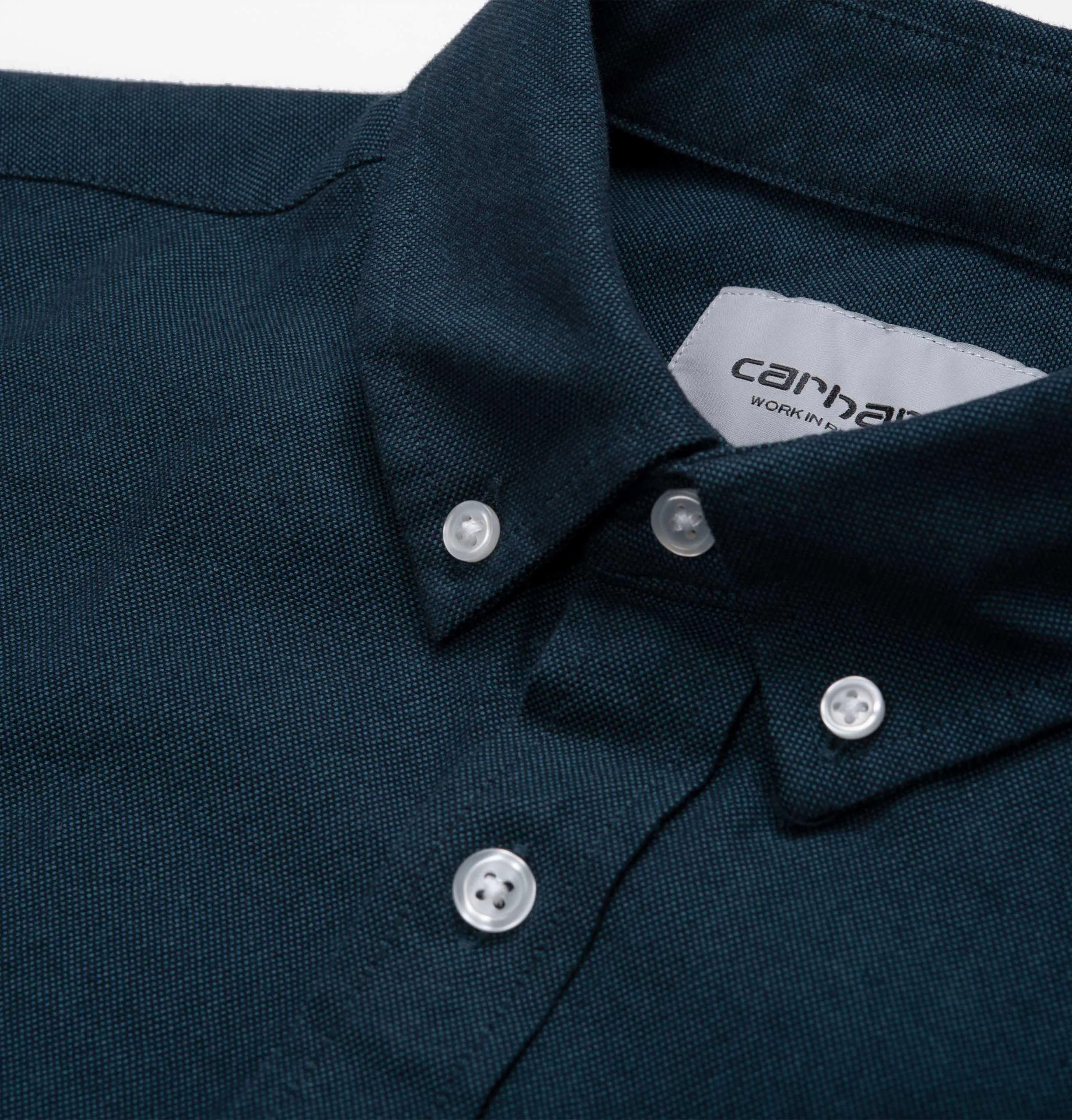 Carhartt WIP Dalton Shirt – Dark Navy – Heavy Rinsed