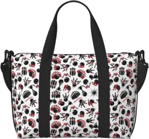 Carry On Duffle Bags Overnight Weekender Bags for Women, bowling Personal Item Travel Bag, Travel Essentials Sport Gym Bag for Men Women