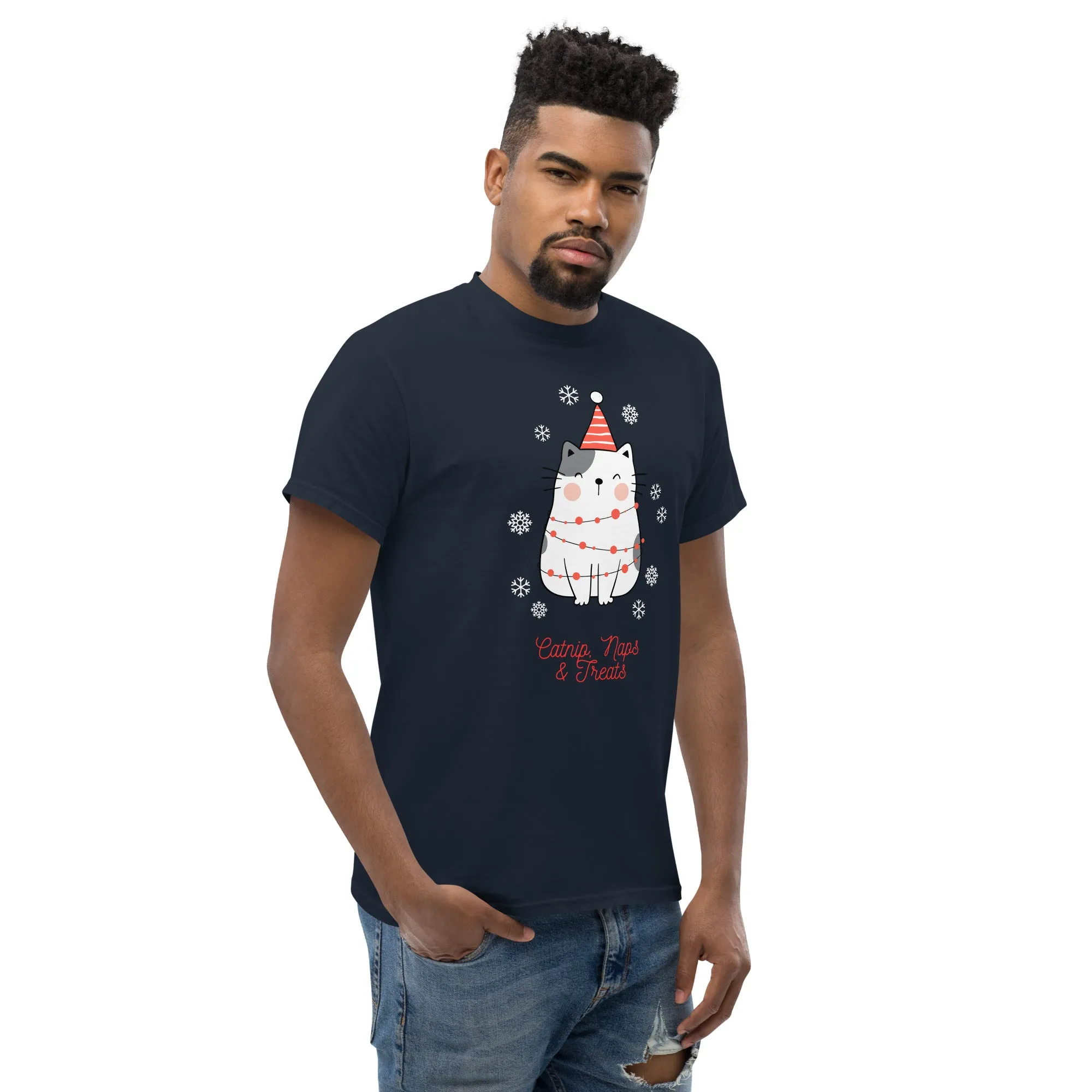 Catnip, Naps & Treats - Unisex classic t-shirt ~ Sharon Dawn Collection
