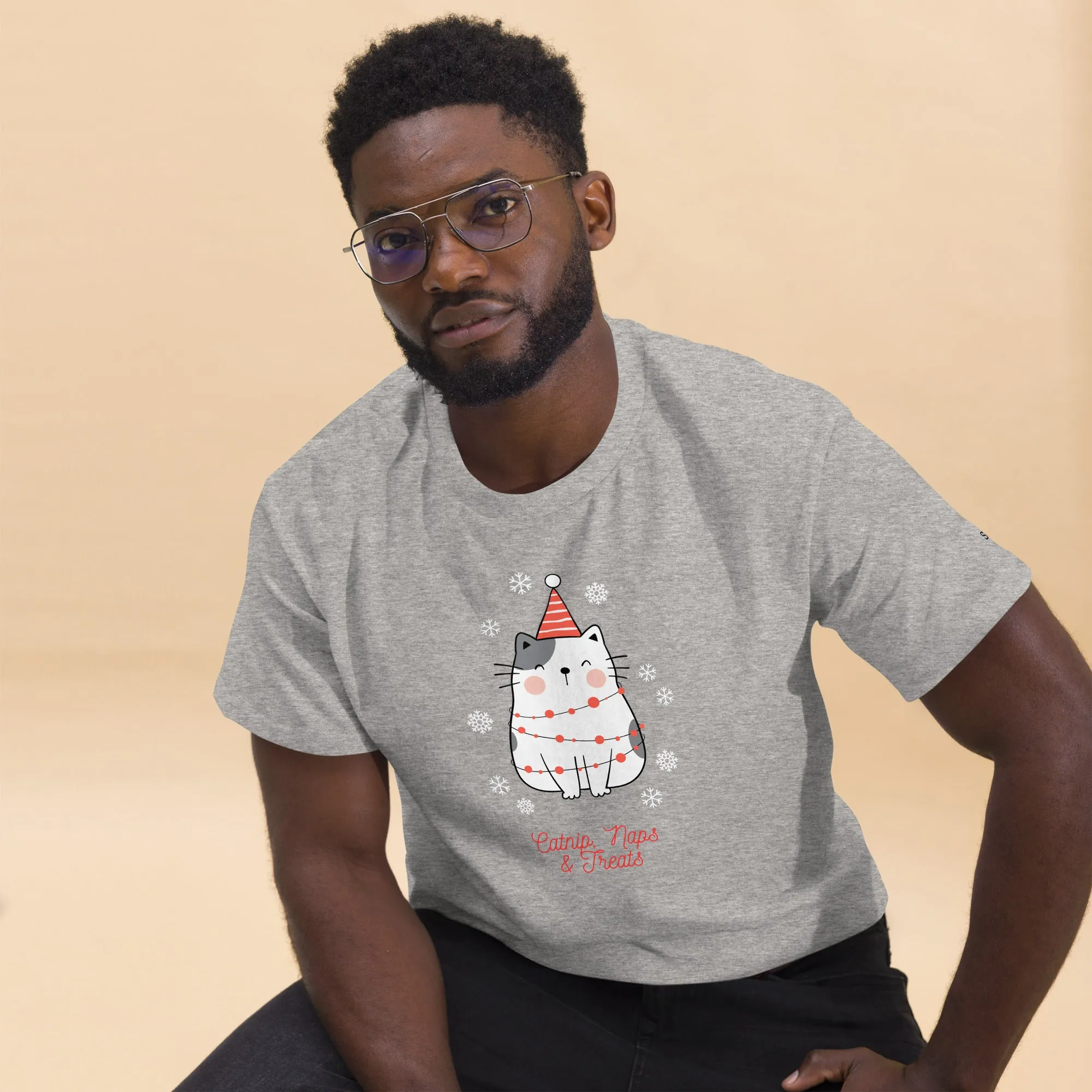 Catnip, Naps & Treats - Unisex classic t-shirt ~ Sharon Dawn Collection