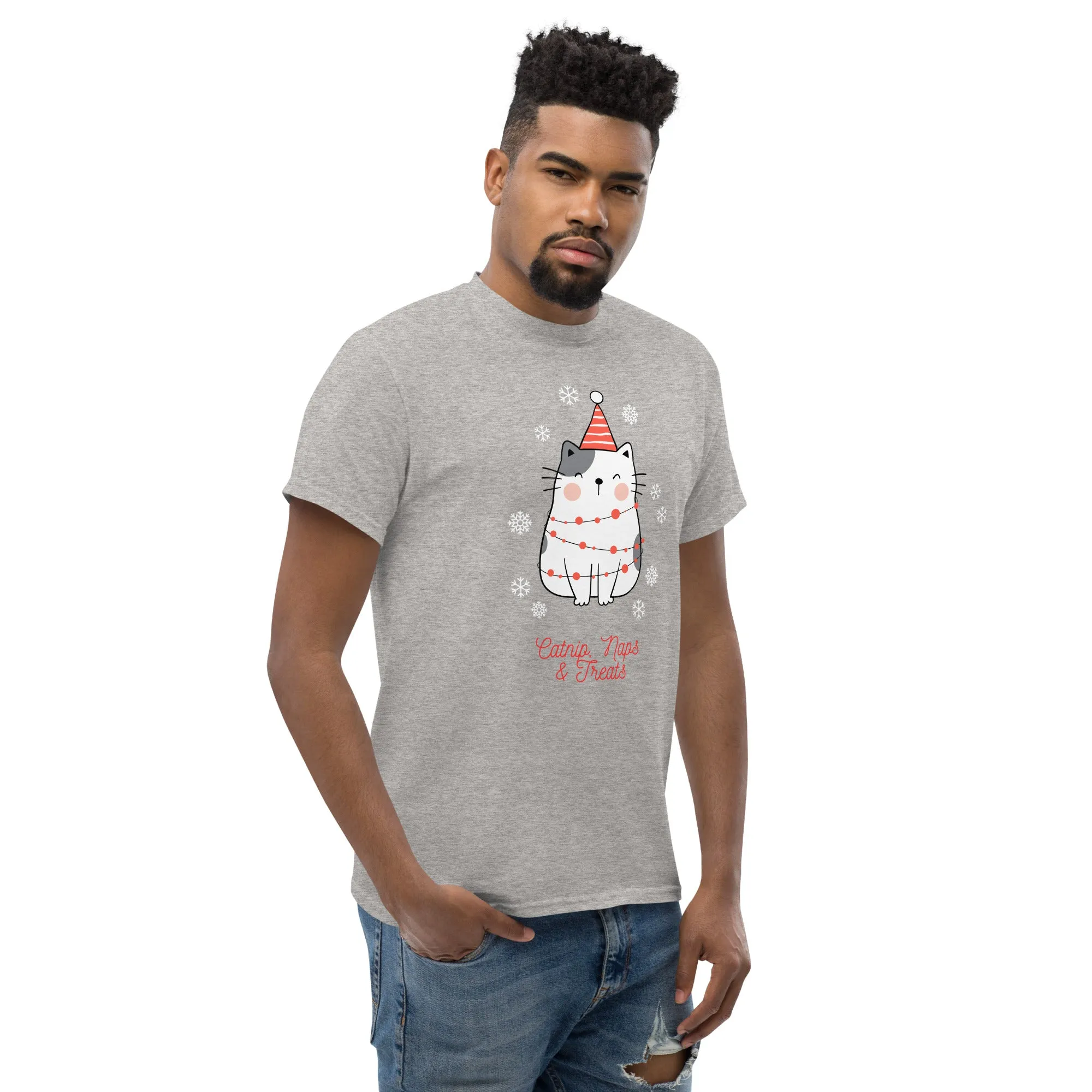 Catnip, Naps & Treats - Unisex classic t-shirt ~ Sharon Dawn Collection