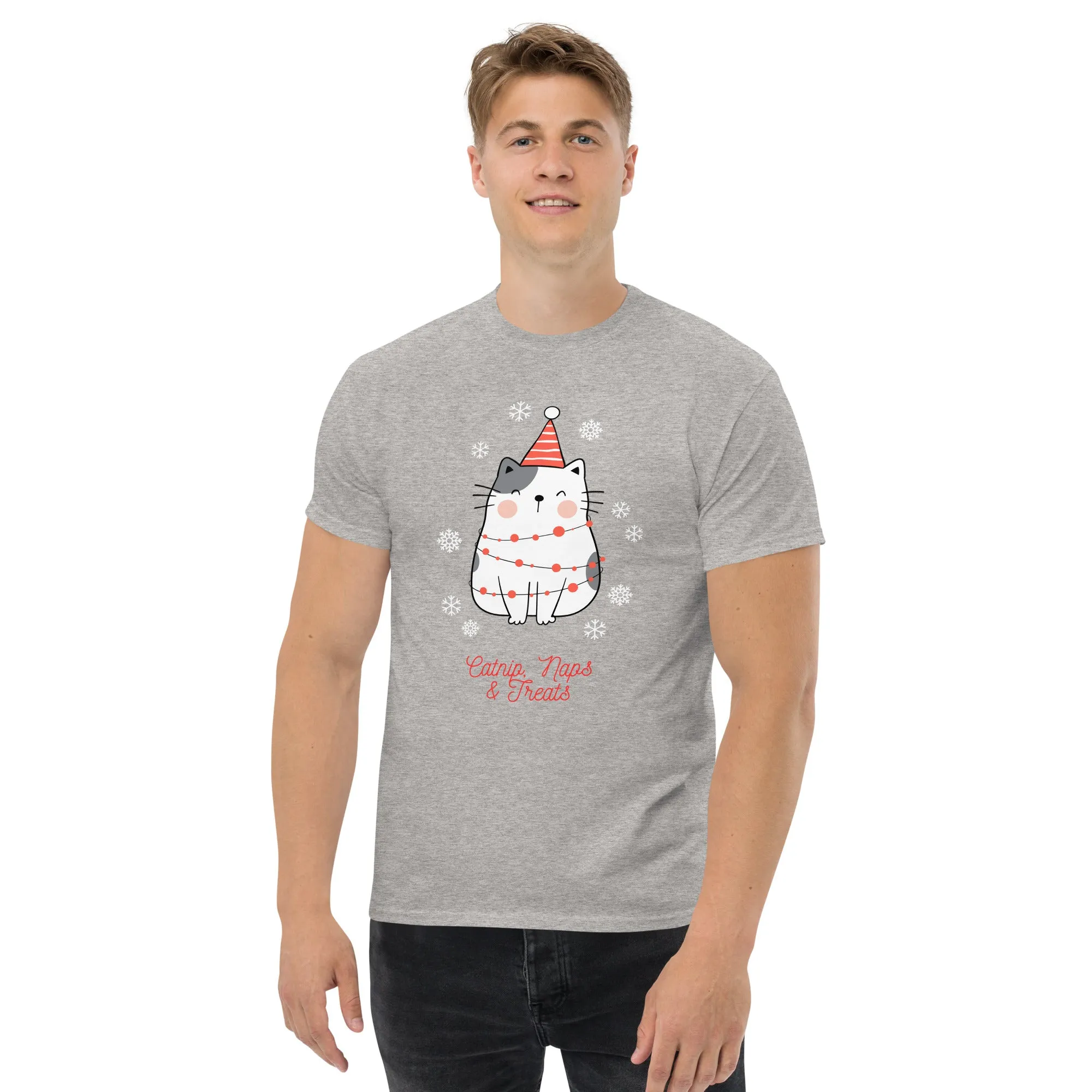 Catnip, Naps & Treats - Unisex classic t-shirt ~ Sharon Dawn Collection