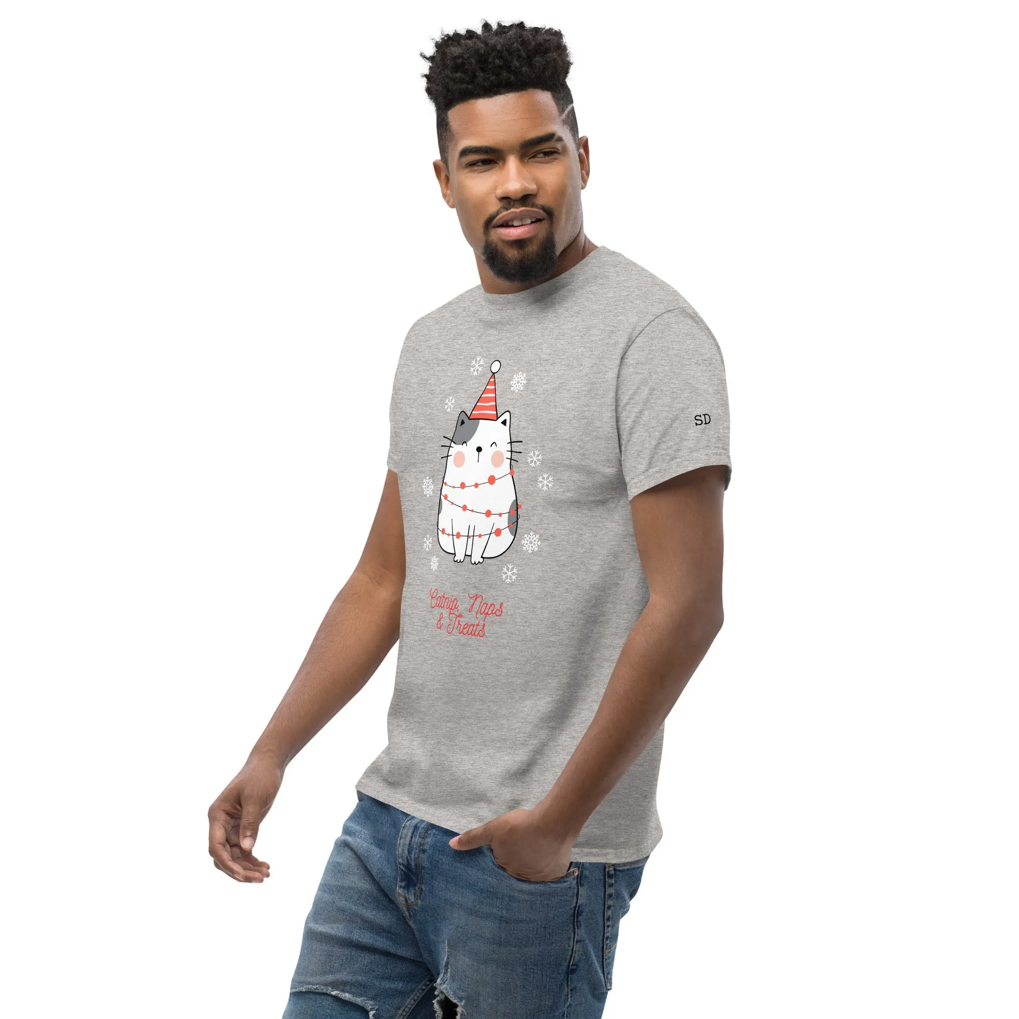Catnip, Naps & Treats - Unisex classic t-shirt ~ Sharon Dawn Collection