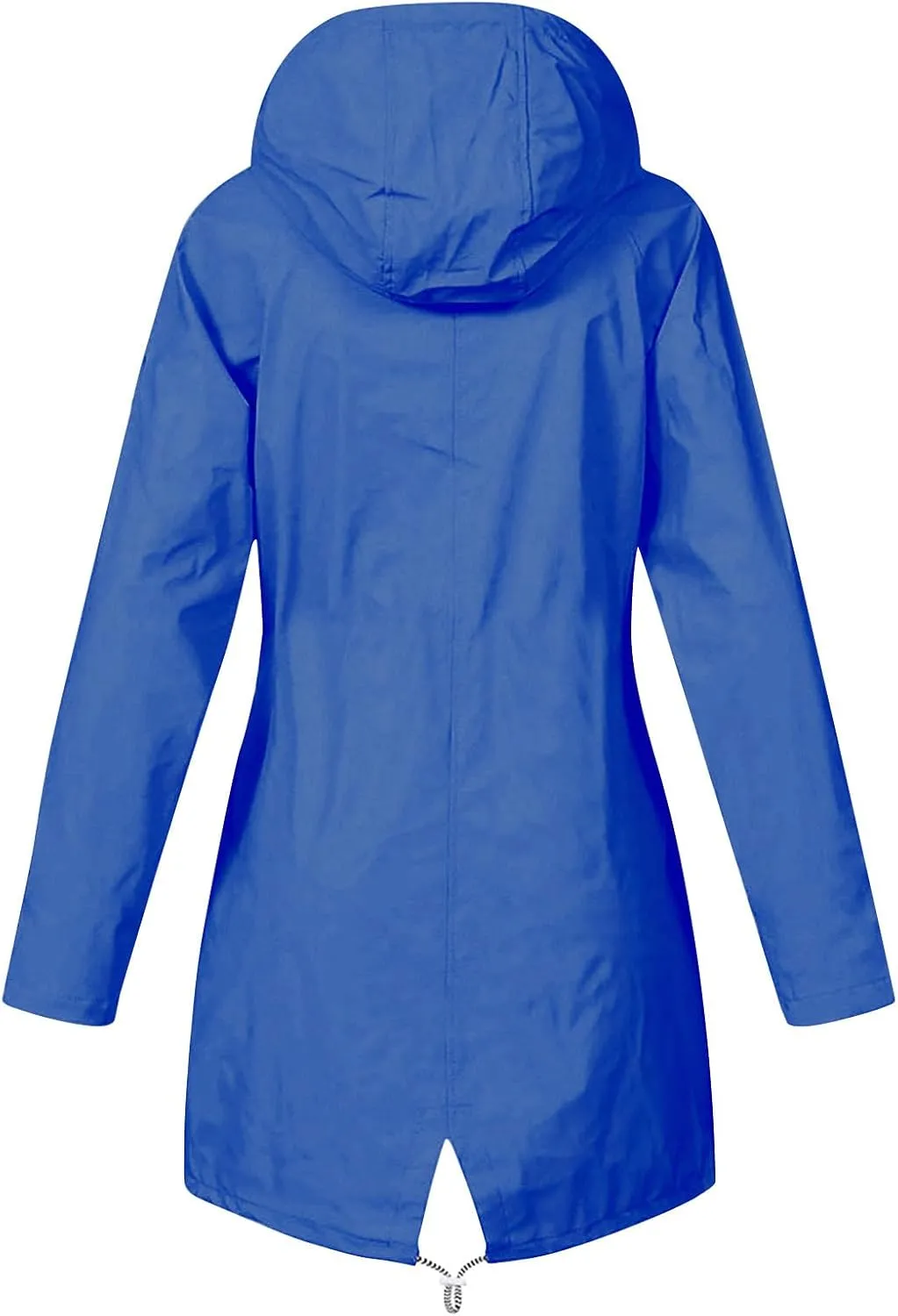 Coat for Women Winter, Women Solid Rain Jacket Rainwear Outdoor Plus Windproof Hooded Active Windbreaker