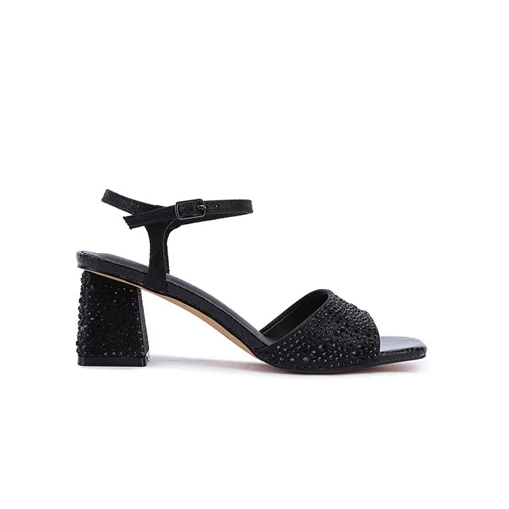 Crystal Metallic Heel UBF 01