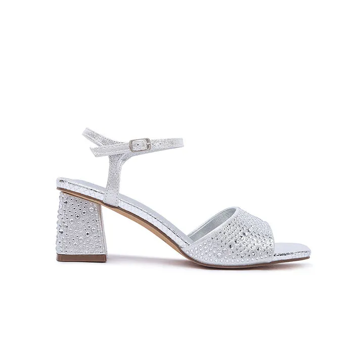 Crystal Metallic Heel UBF 01