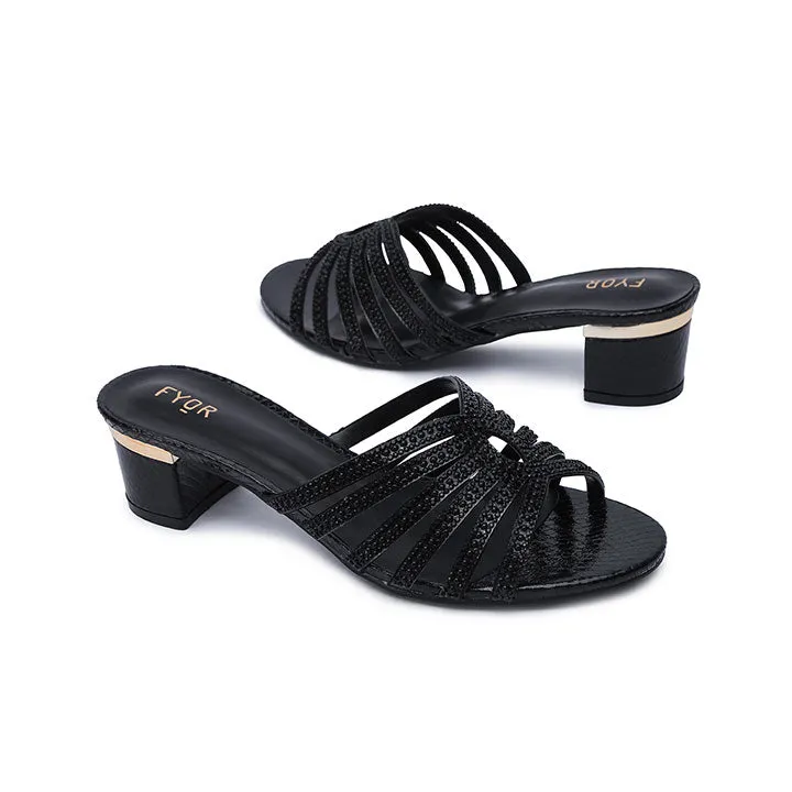Crystal Pointed Mule HL 235
