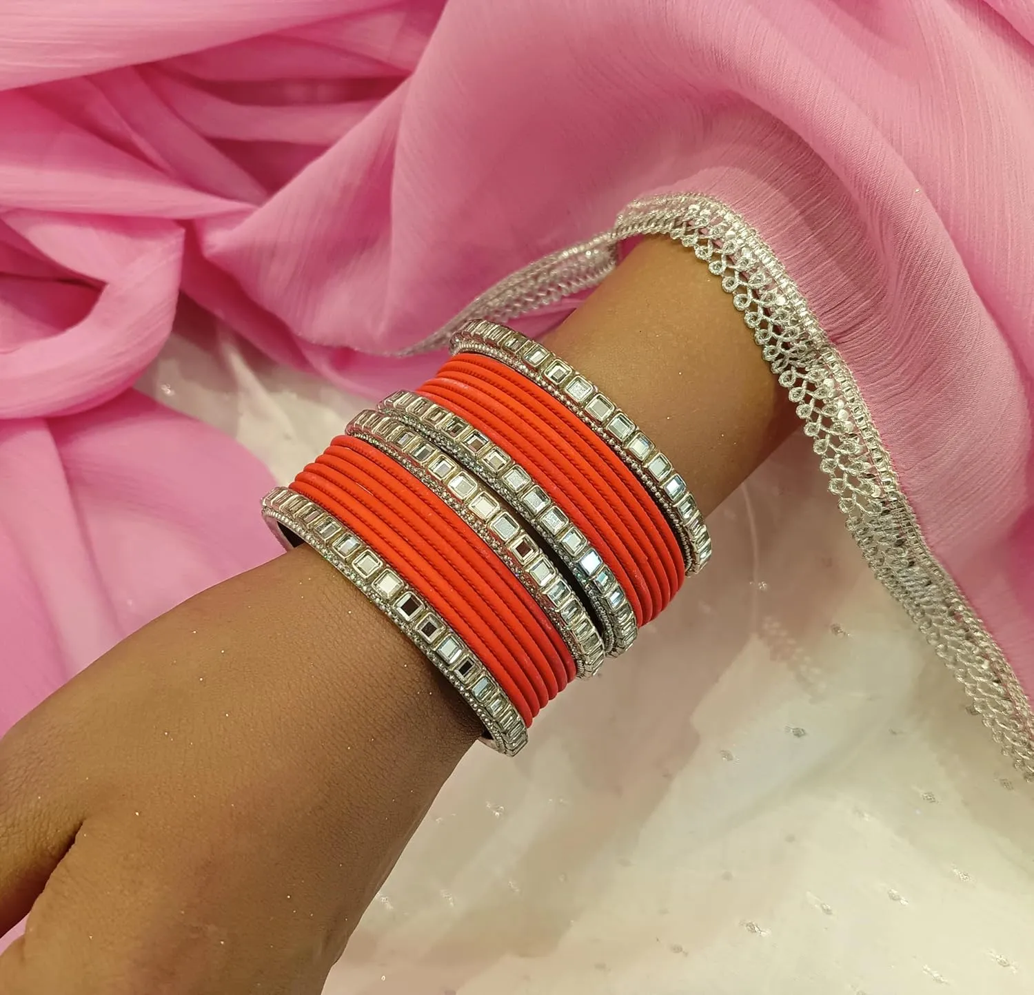 Efulgenz Indian Navratri Jewelry Indian Bangles for Women Cz Crystal Indian Wedding Bridal Bangle Set Plain Matte Finish Metal Bangle Kundan Bangle Bracelet Bollywood Jewelry