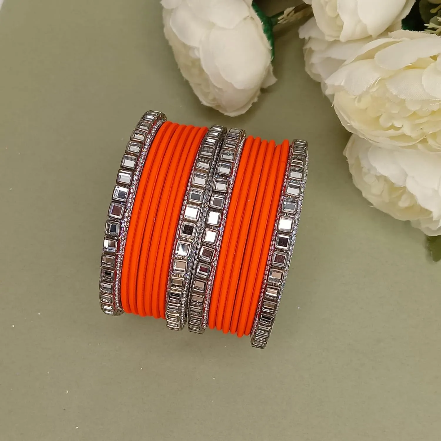 Efulgenz Indian Navratri Jewelry Indian Bangles for Women Cz Crystal Indian Wedding Bridal Bangle Set Plain Matte Finish Metal Bangle Kundan Bangle Bracelet Bollywood Jewelry