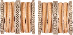 Efulgenz Indian Oxidized Bangle Bracelet Set for Women Bohoemian Jewelry Antique Bracelet Set Dotted Bangles Fashion Statement Jewelry for Women