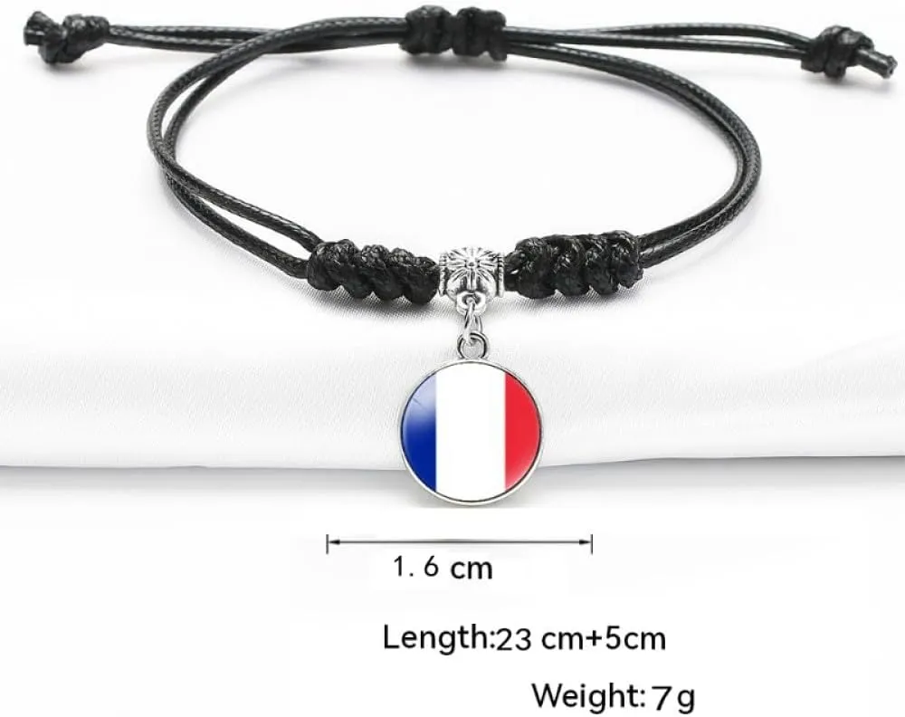 Fashion Palau Countries Flag Pendants,Palau Banner Glass Cabochon Round Banner Pendant Necklace For Men Women,