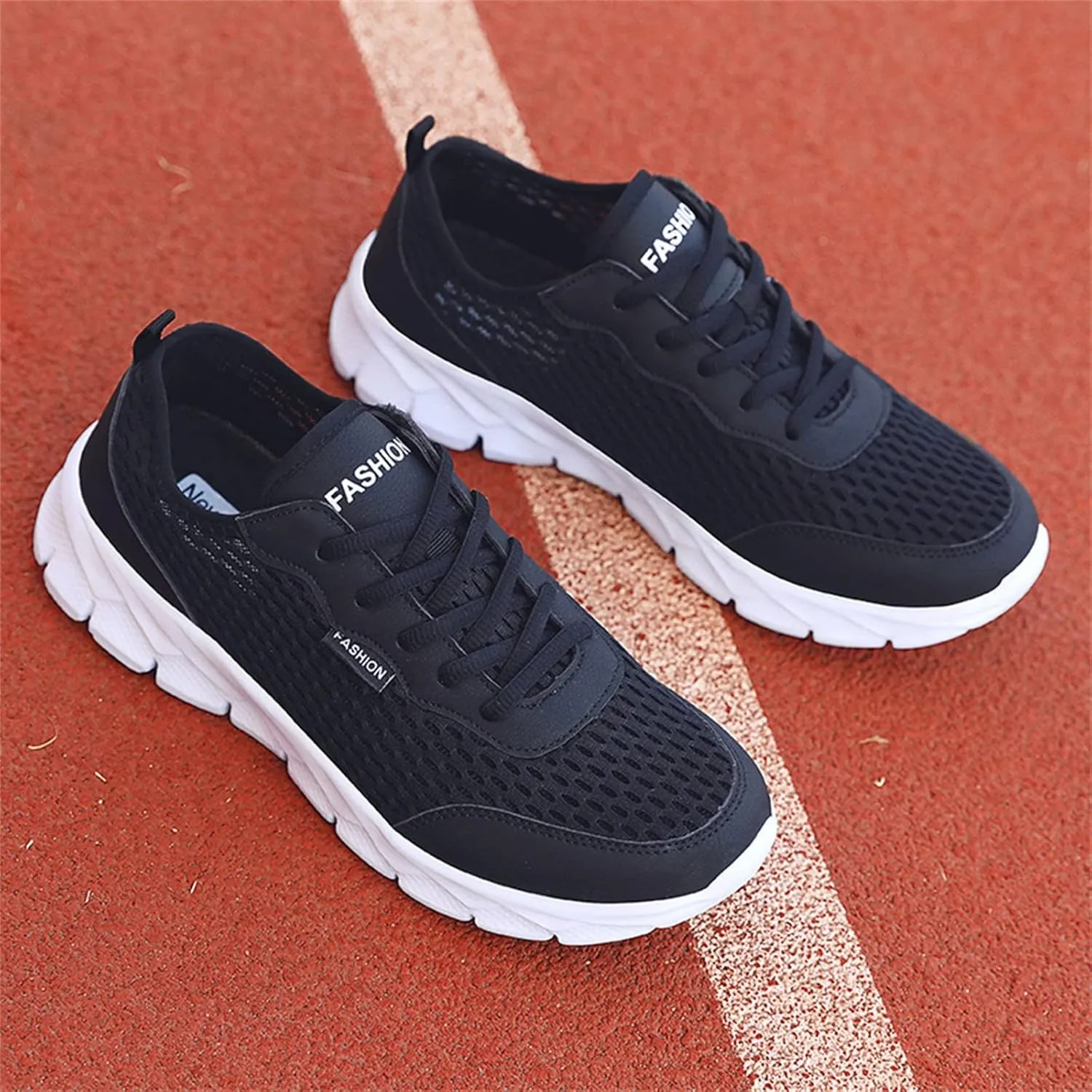 Fashion Summer Men Mesh Breathable Comfortable Lightweight Flat Soft Lace Up Casual Sneaker Boots for Men Winter