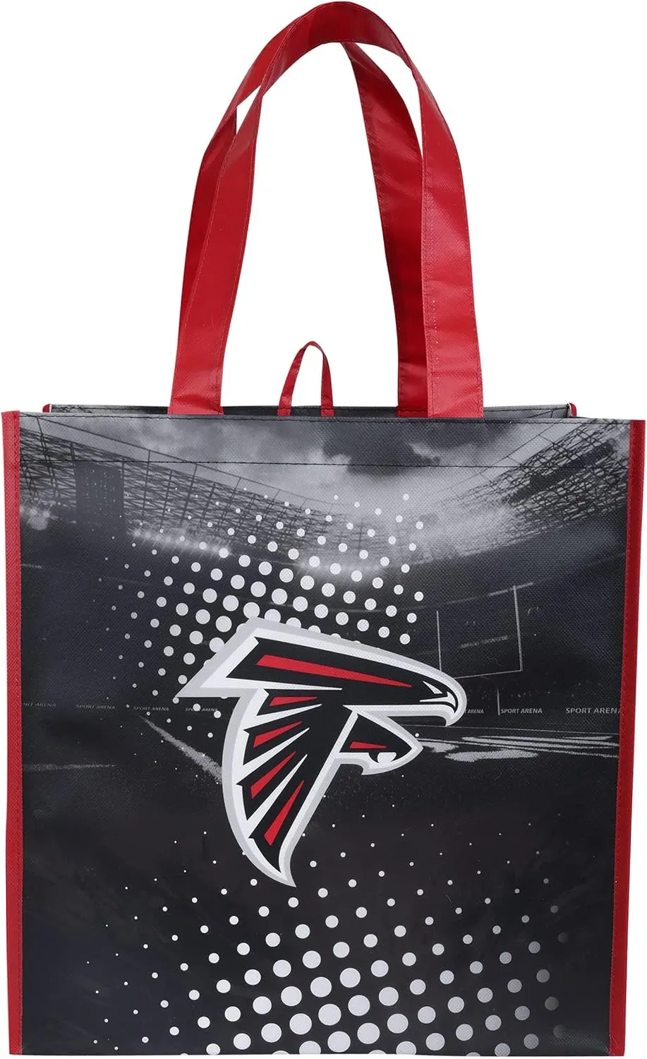 FOCO NFL Team Logo Reusable Grocery Shopping Bags Totes