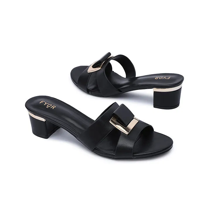 Gold Brooch Mule HL 221