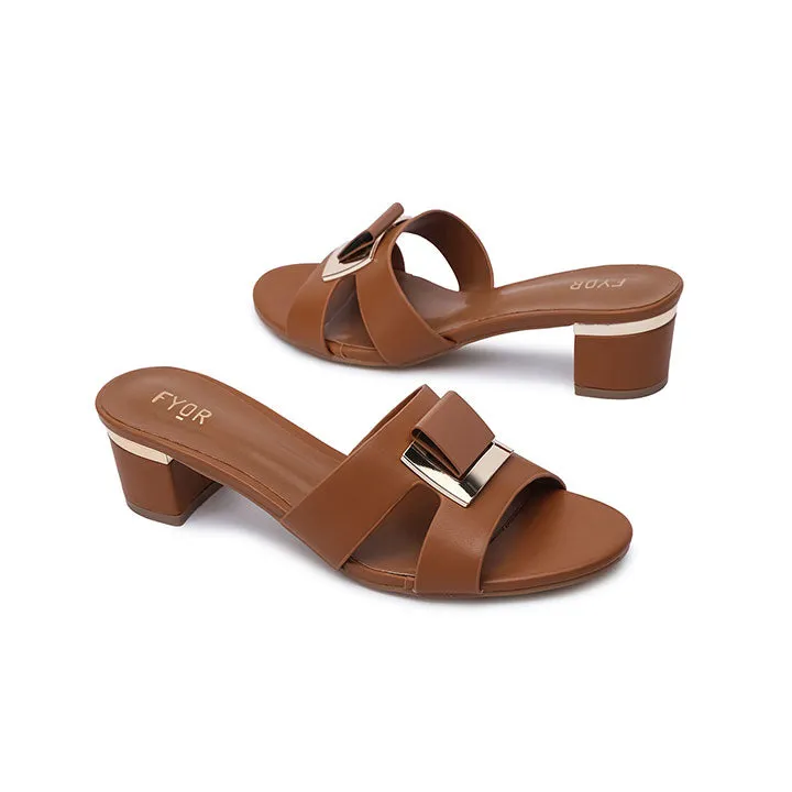 Gold Brooch Mule HL 221