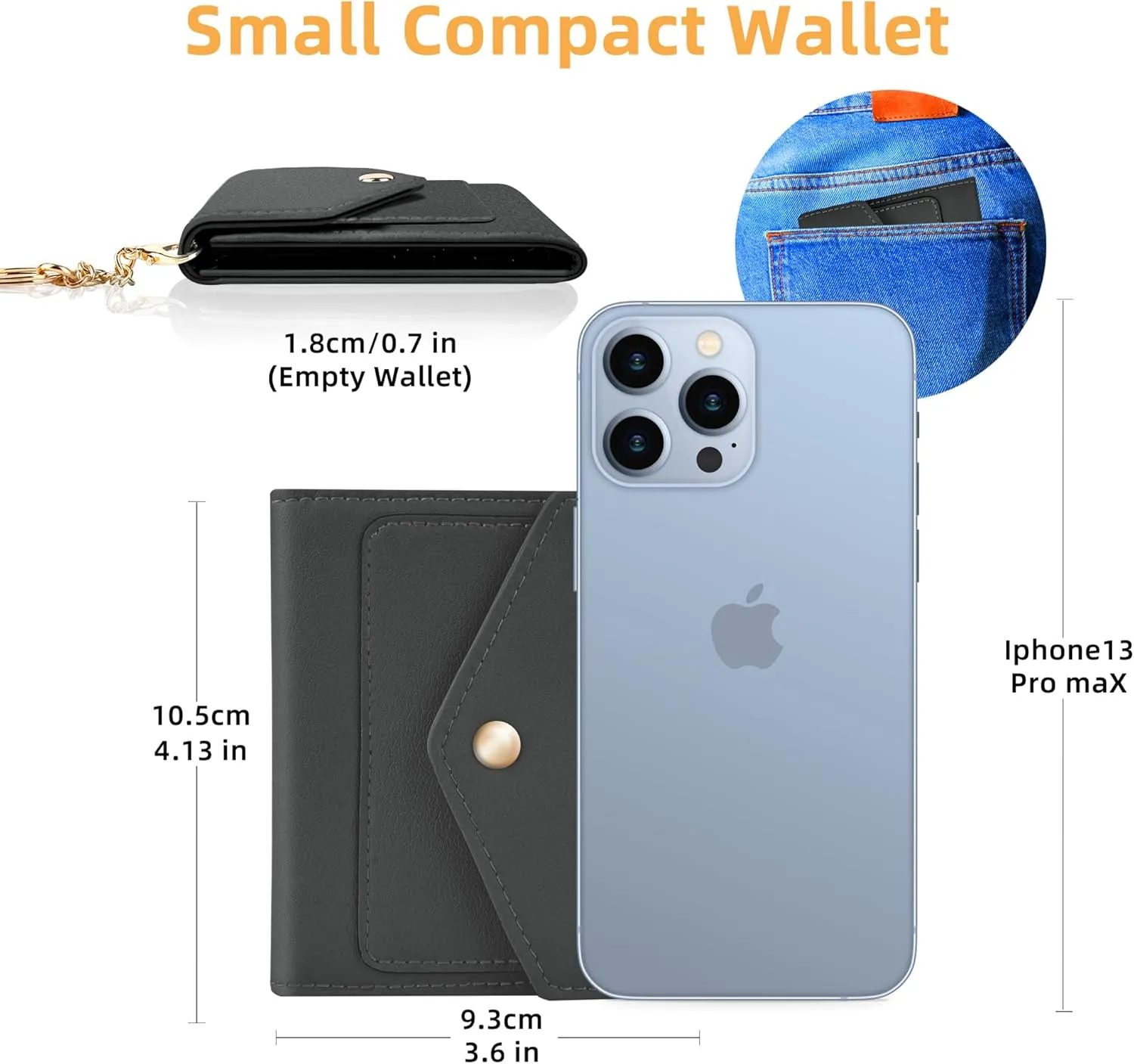 Gostwo Womens Wallet RFID Blocking Small Wallets Woman Credit Card Holder Trifold Ladies Wallets with Coins Zipper Pocket