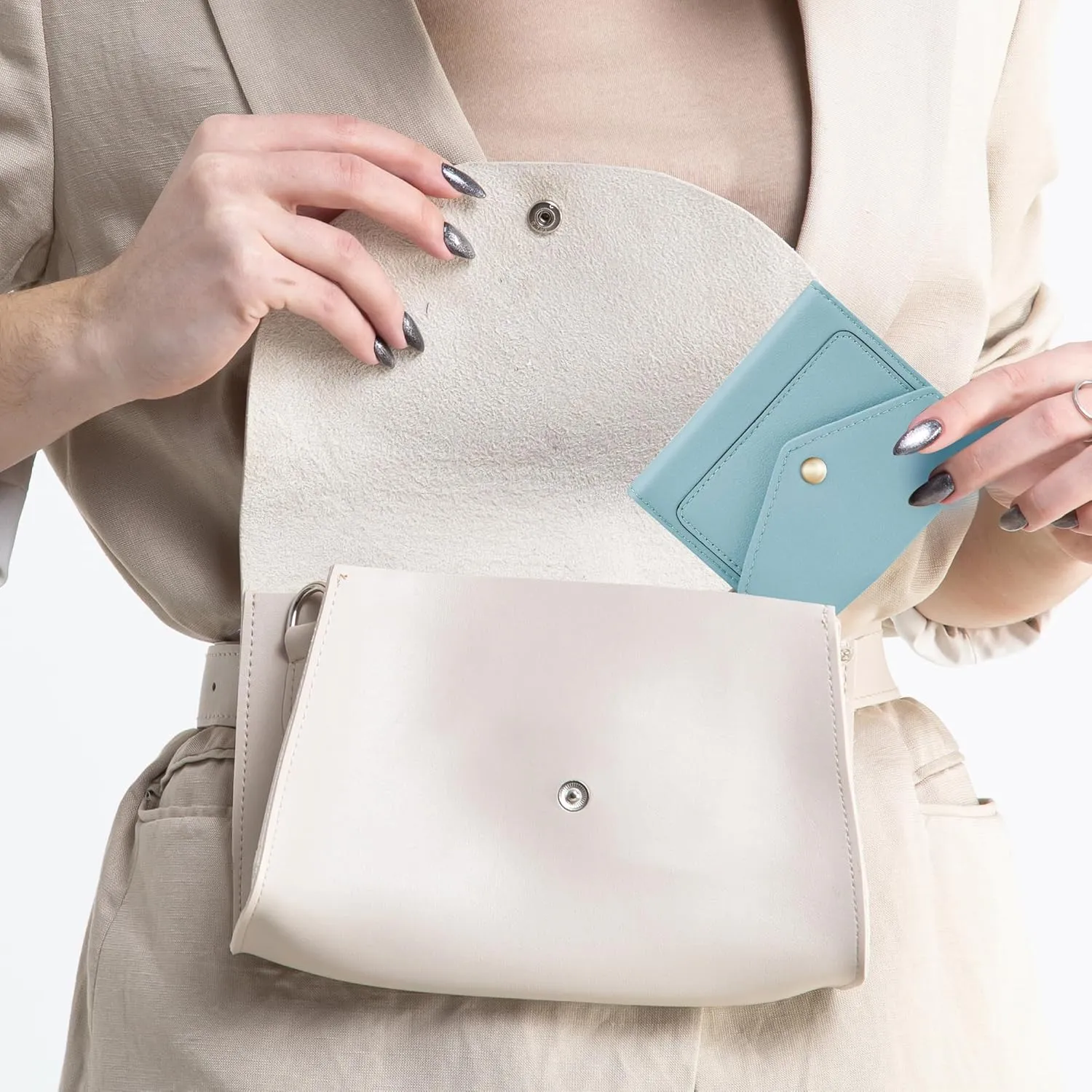 Gostwo Womens Wallet RFID Blocking Small Wallets Woman Credit Card Holder Trifold Ladies Wallets with Coins Zipper Pocket