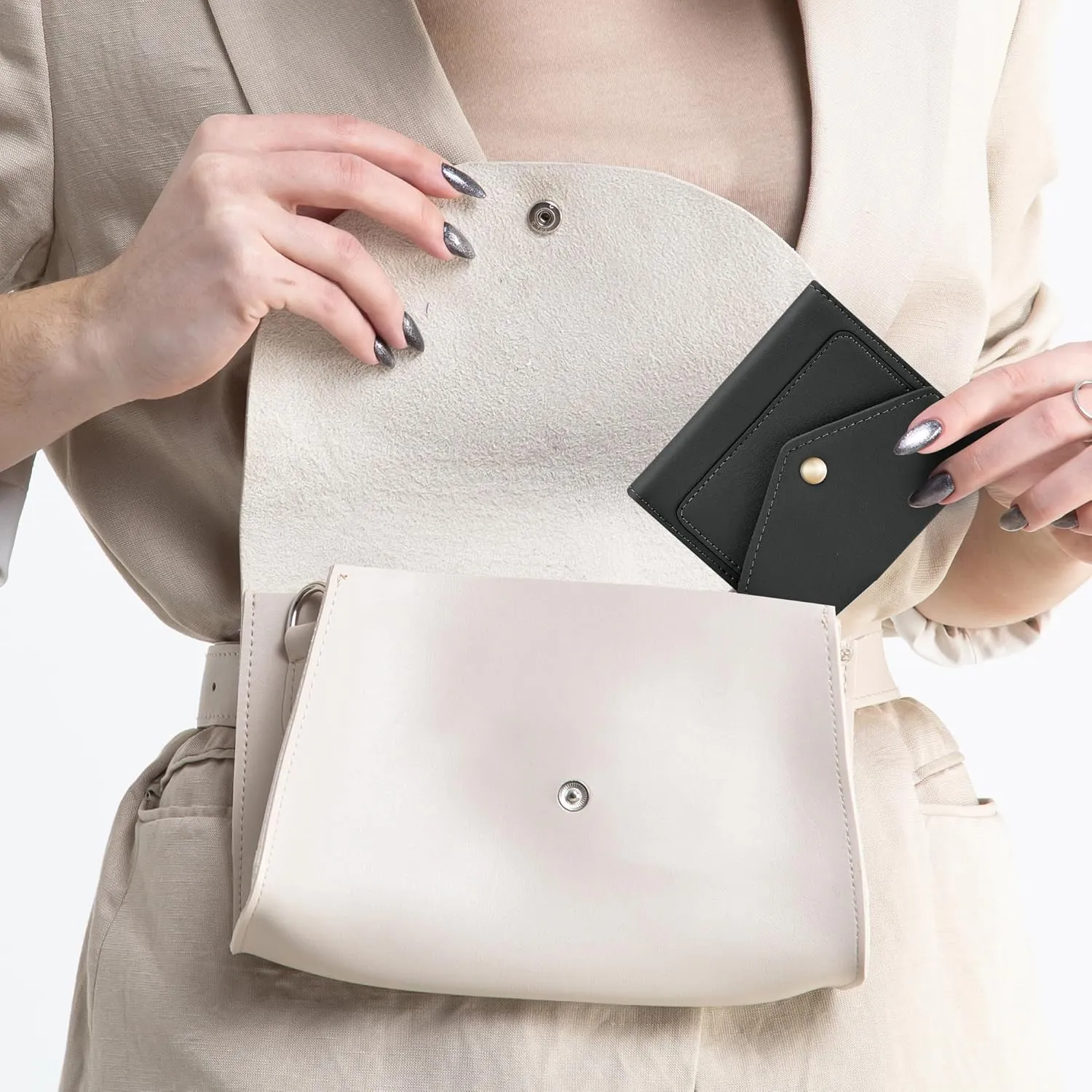 Gostwo Womens Wallet RFID Blocking Small Wallets Woman Credit Card Holder Trifold Ladies Wallets with Coins Zipper Pocket